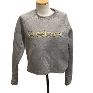 bebe Pullover Sweatshirt Size Large